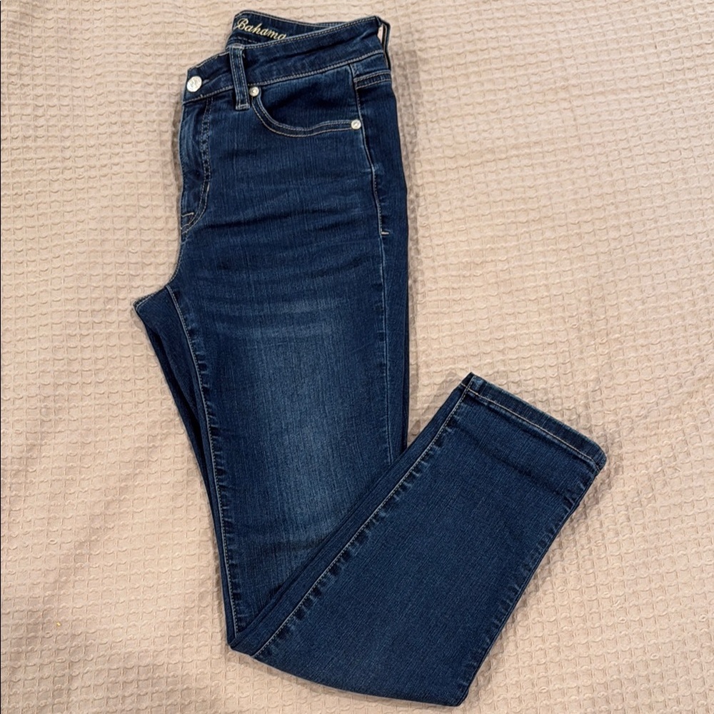 Tommy Bahama Indigo Palms High Rise Ankle Skinny Jeans